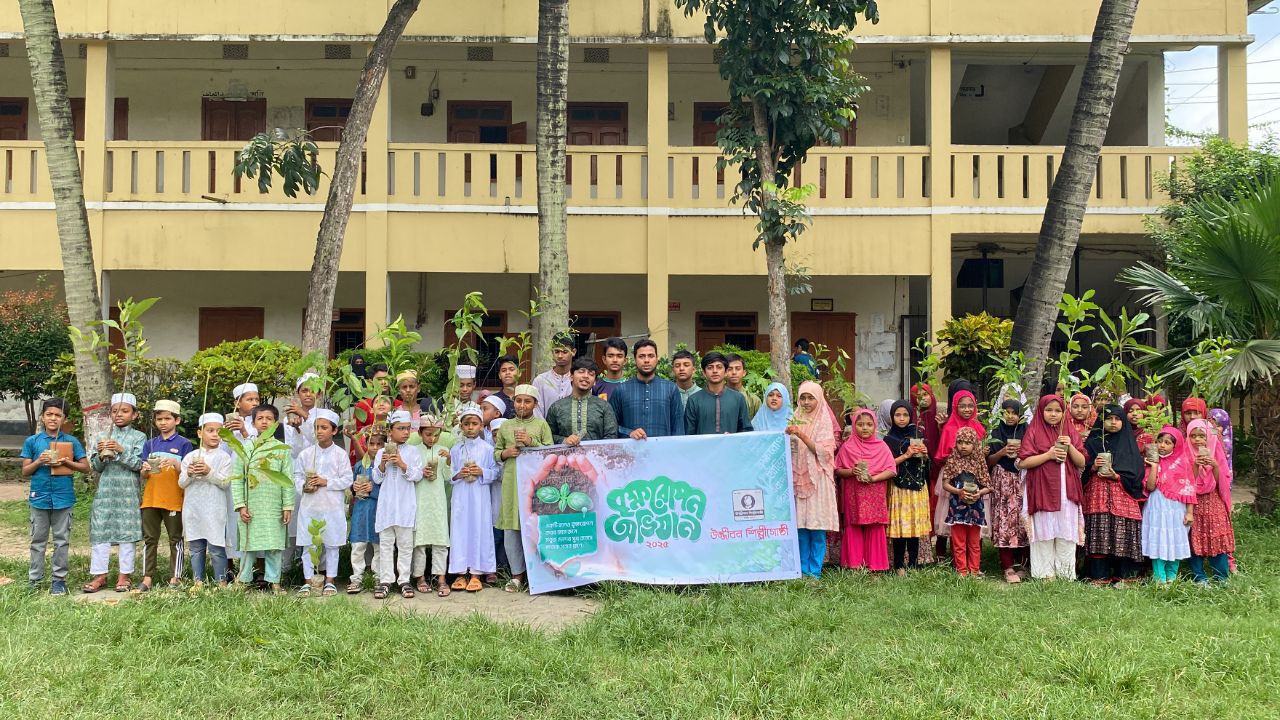 উজ্জীবন শিল্পীগোষ্ঠী‘র বৃক্ষরোপন কর্মসূচি - ২০২৫